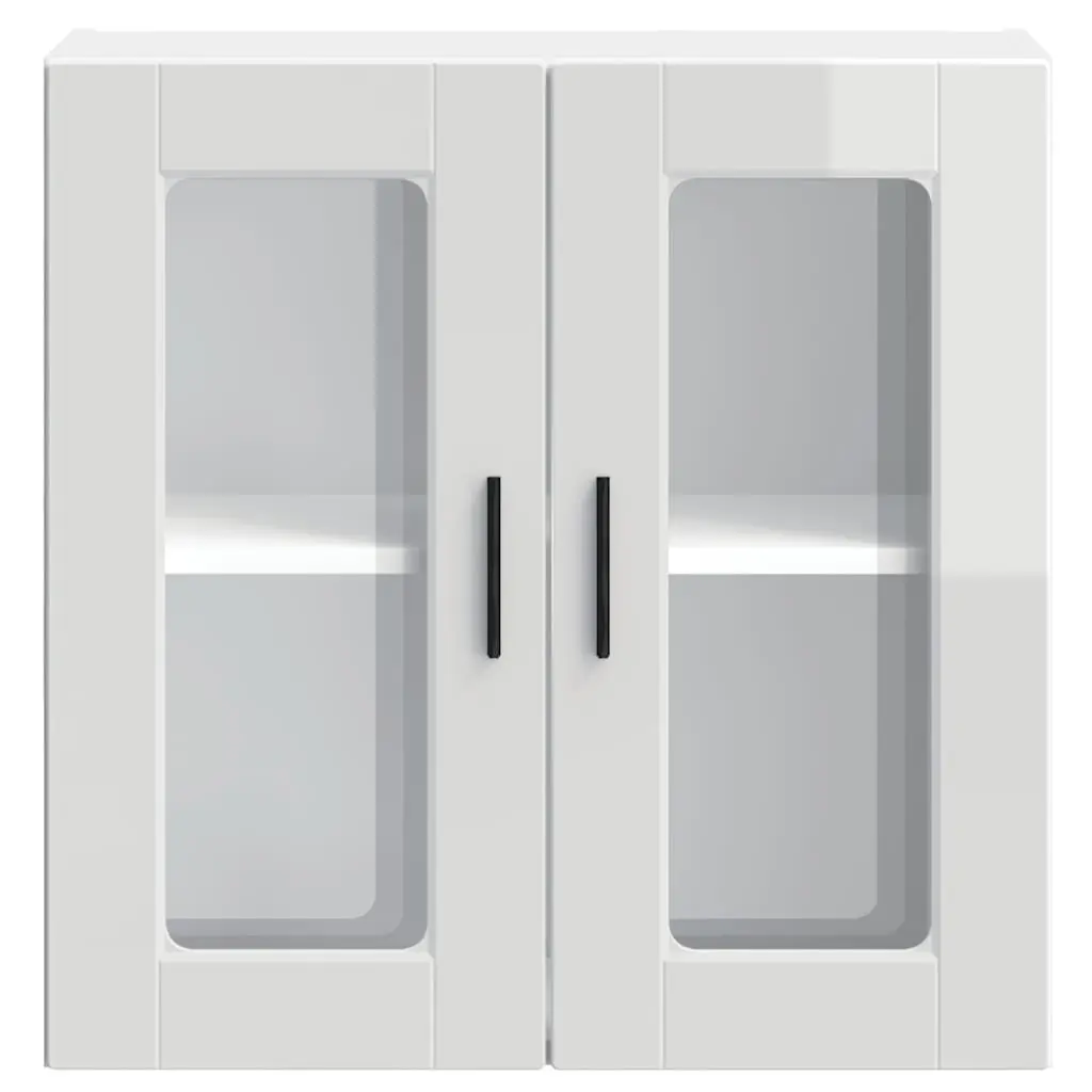 Kitchen Wall Cabinet with Glass Door