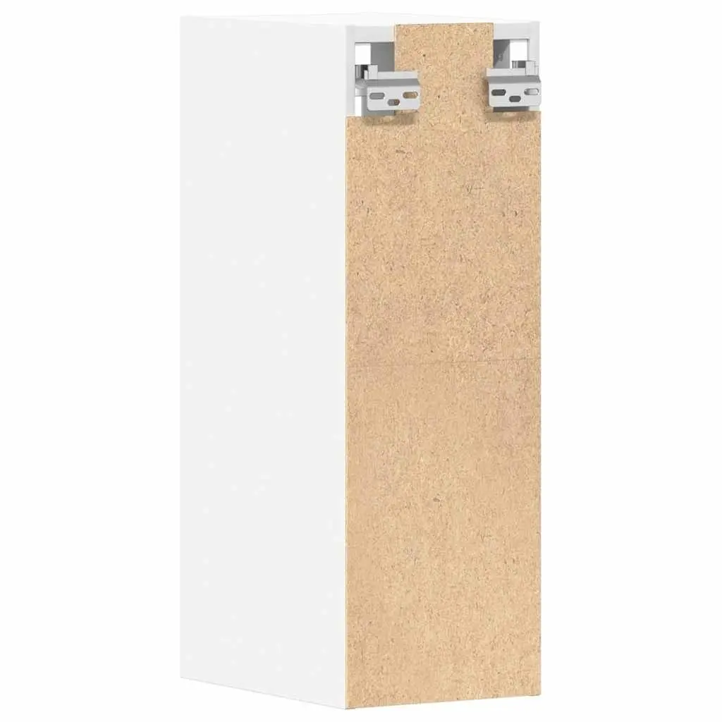 Wall-Mounted Kitchen Storage Cabinet Engineered Wood White 20x29.5x60cm