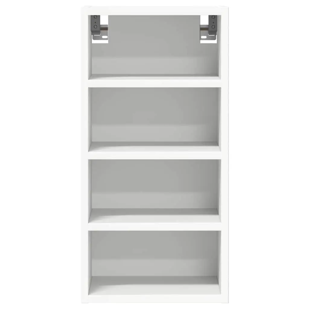 Hanging Kitchen Cabinet Wall-Mounted Storage Engineered Wood White 30x29.5x60cm
