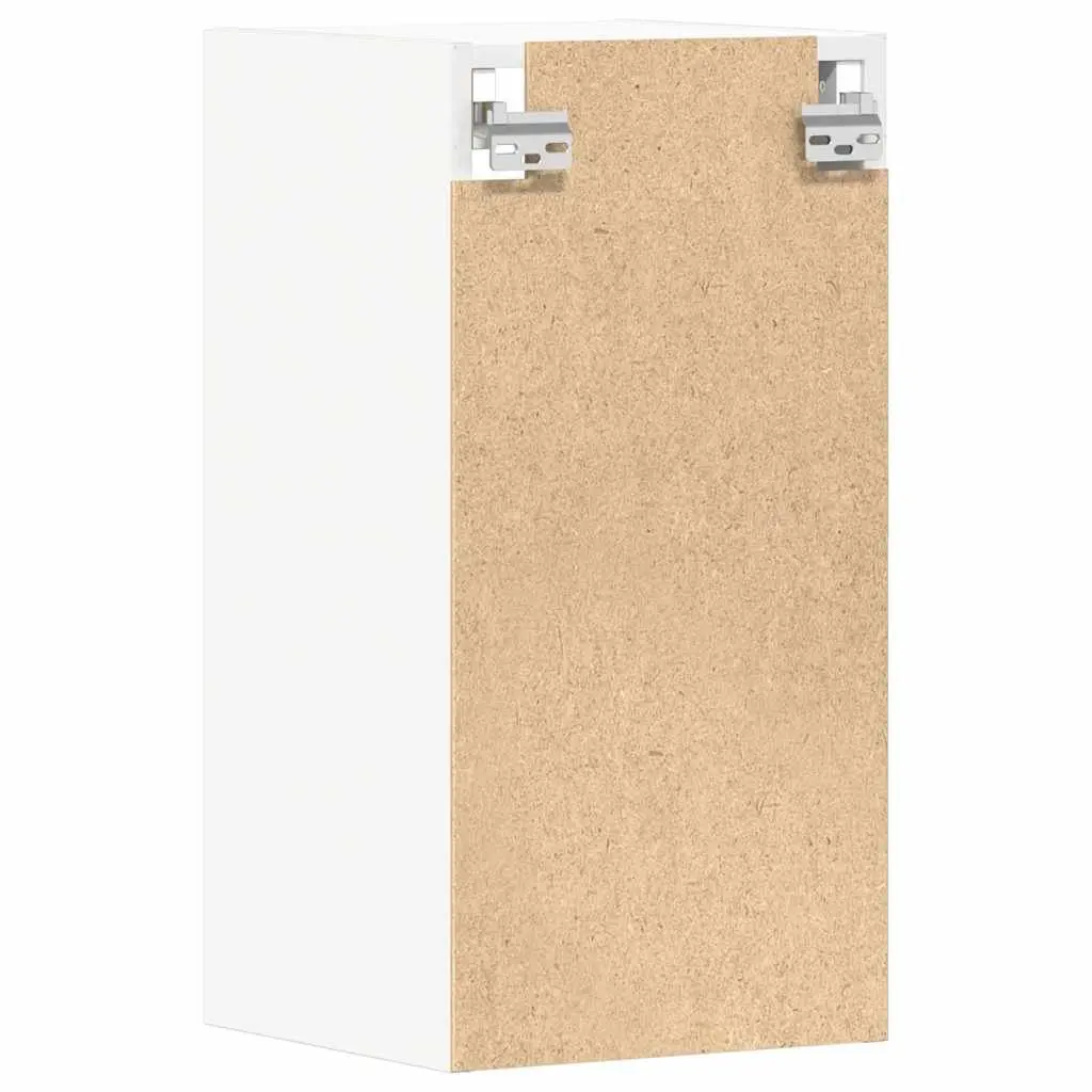 Hanging Kitchen Cabinet Wall-Mounted Storage Engineered Wood White 30x29.5x60cm