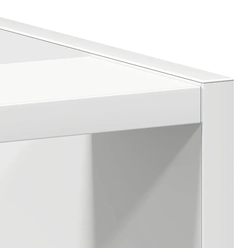 Bottom Kitchen Cabinet White Storage Cupboard Adjustable Feet 20x44.5x81.5cm