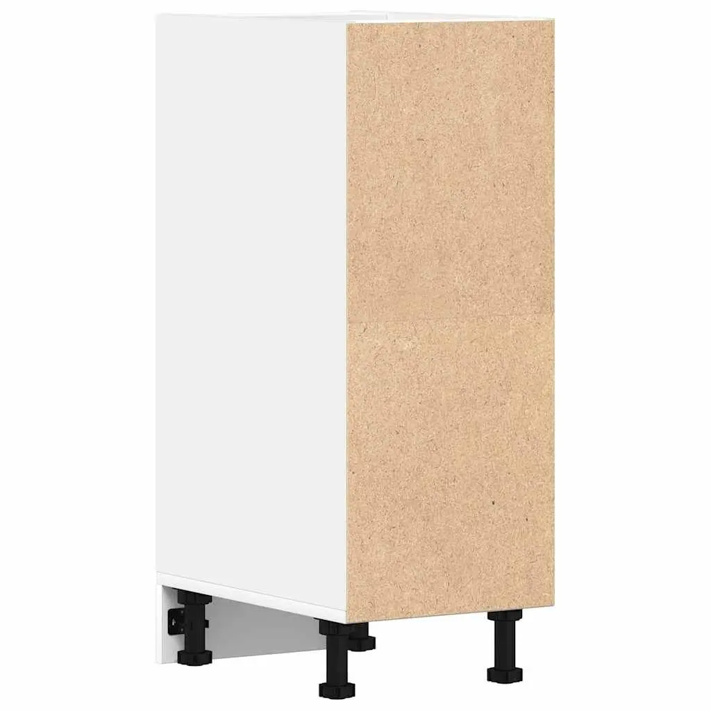 White Kitchen Storage Cupboard 30x44.5x81.5cm