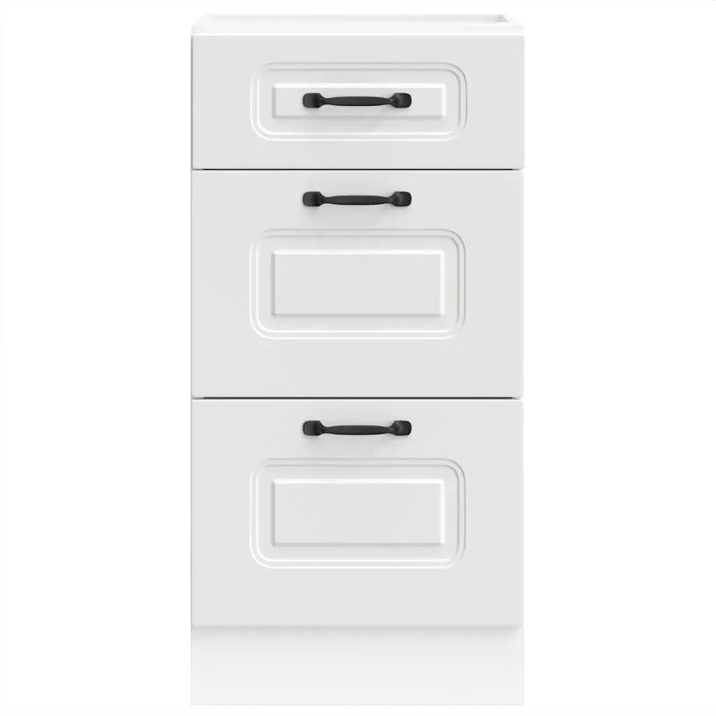 Engineered Wood Kitchen Base Cabinet with Adjustable Feet