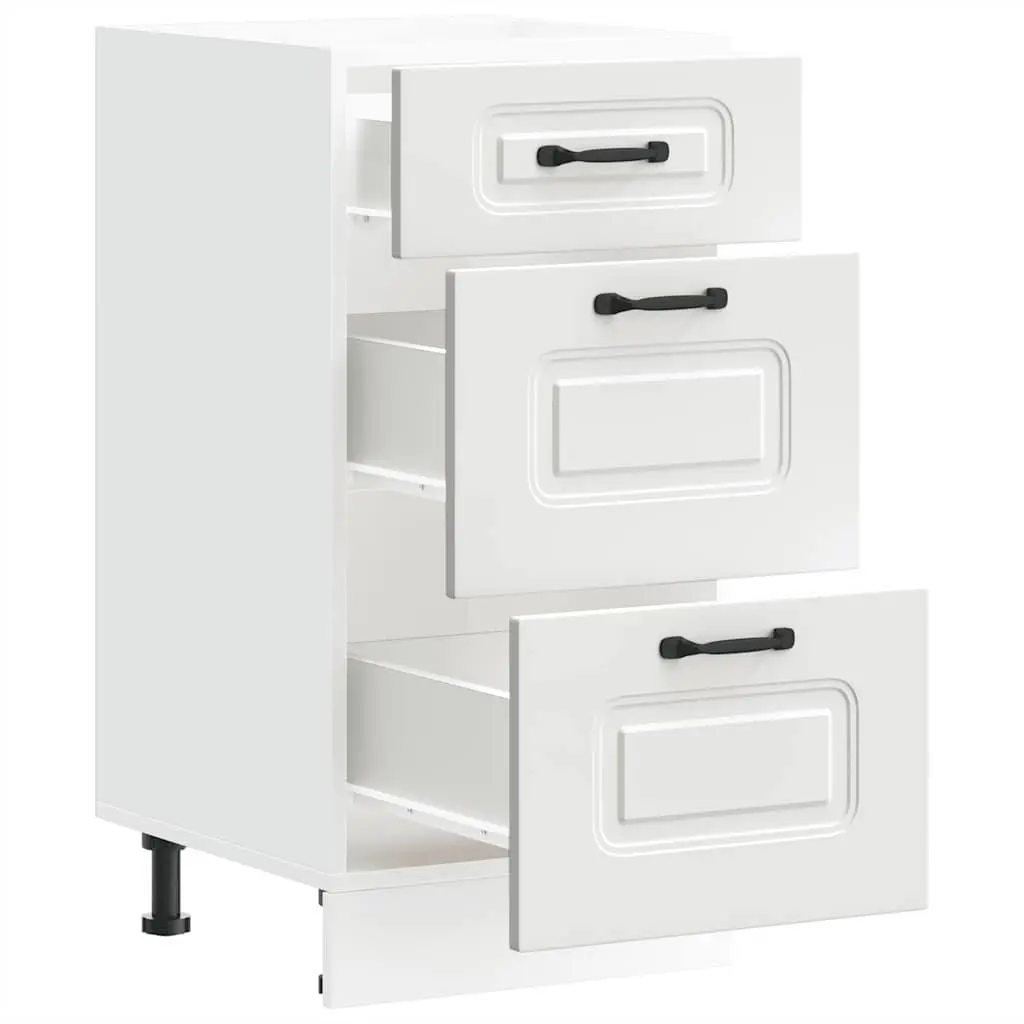 Engineered Wood Kitchen Base Cabinet with Adjustable Feet