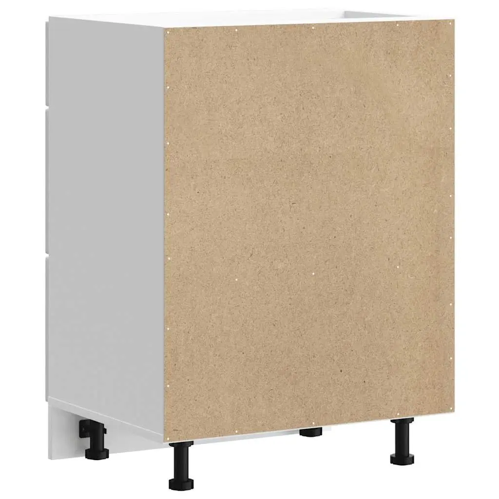 Engineered Wood Kitchen Base Cabinet with Adjustable Feet