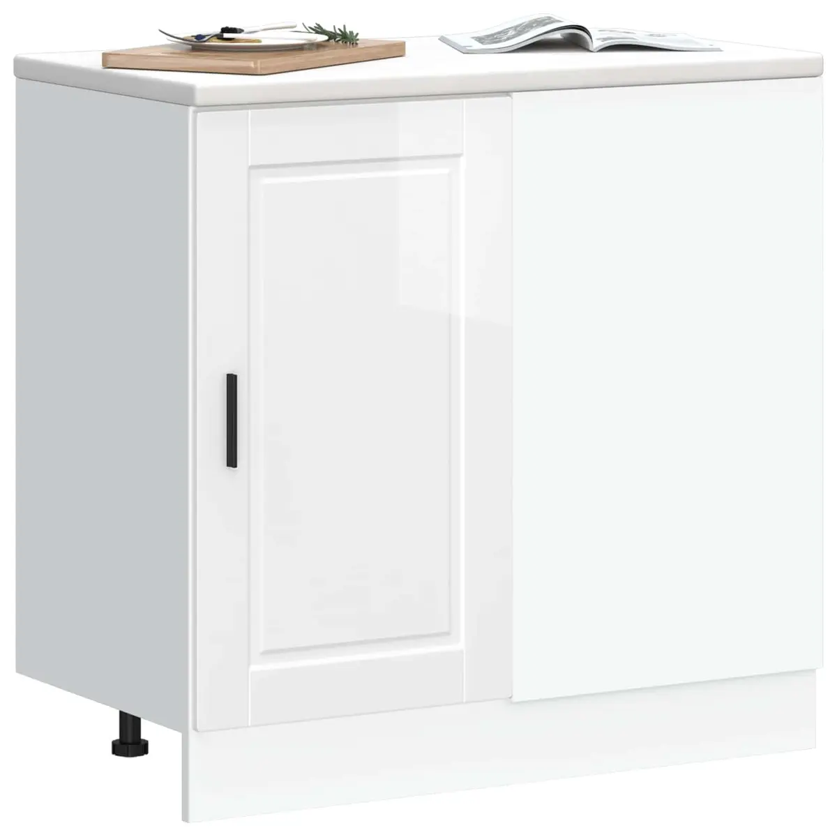Engineered Wood Kitchen Base Cabinet with Concealed Doors