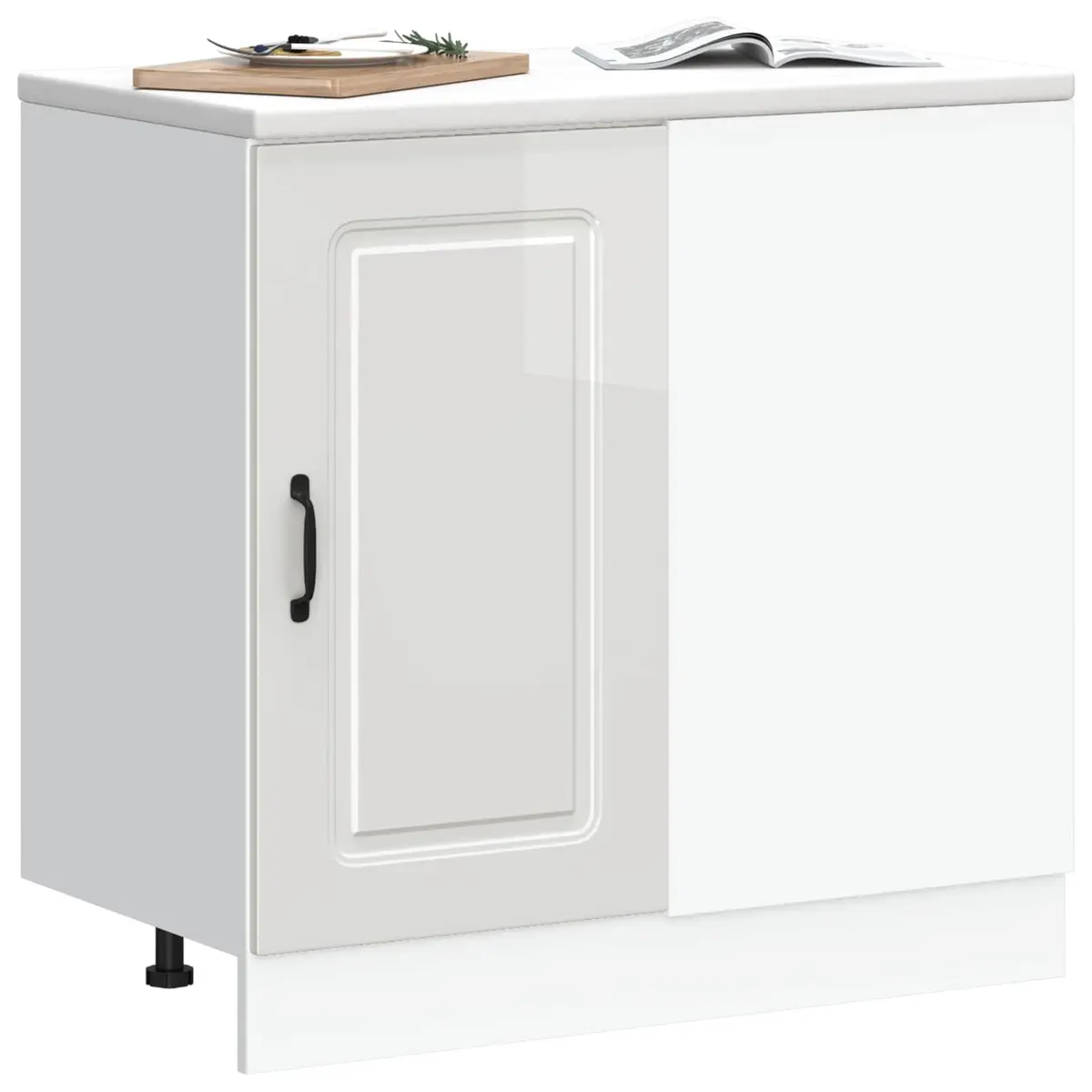 High Gloss White Kitchen Cabinet
