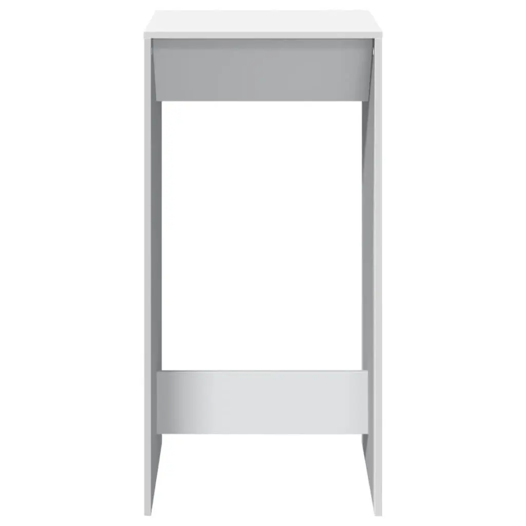 Bar Table White Kitchen Dining Room Tall Pub Counter Cocktail Furniture