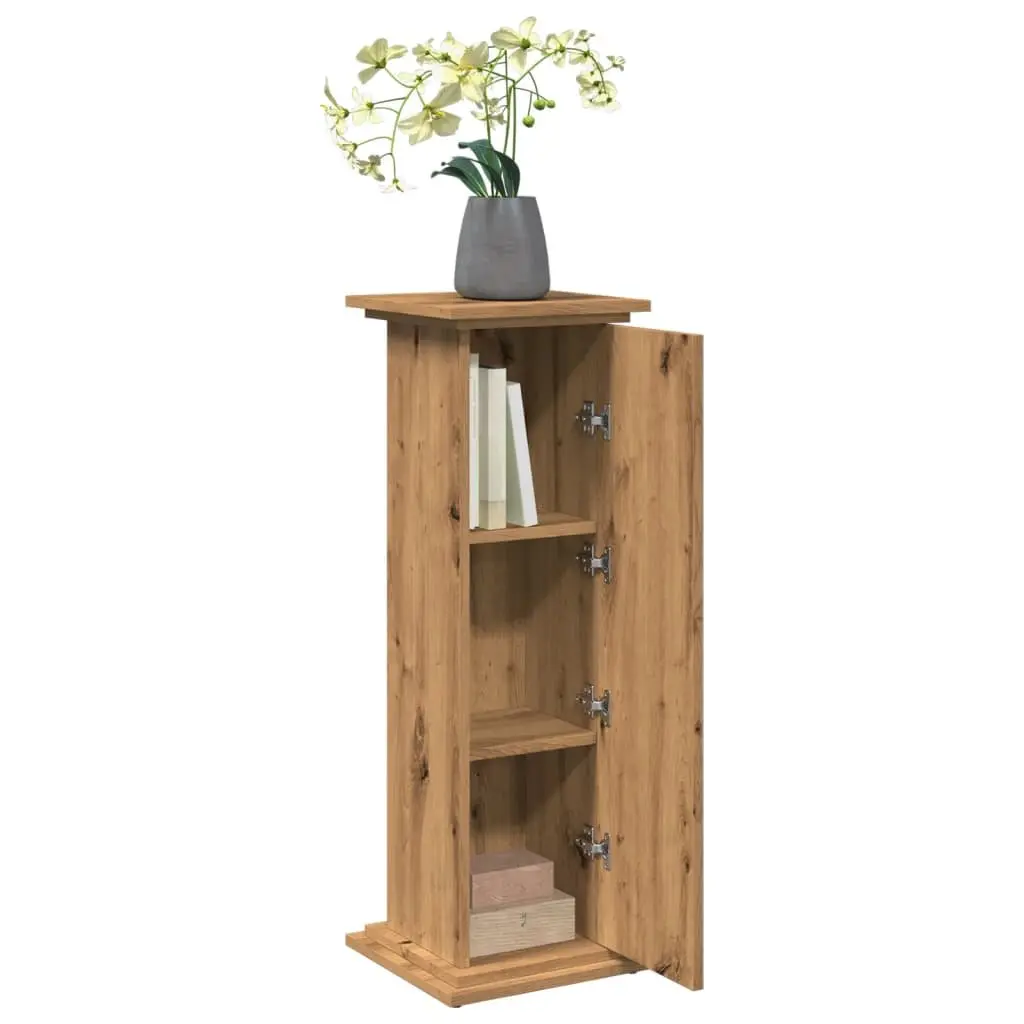 Display Stand with Storage Cabinet for Home Décor 31x30x90cm