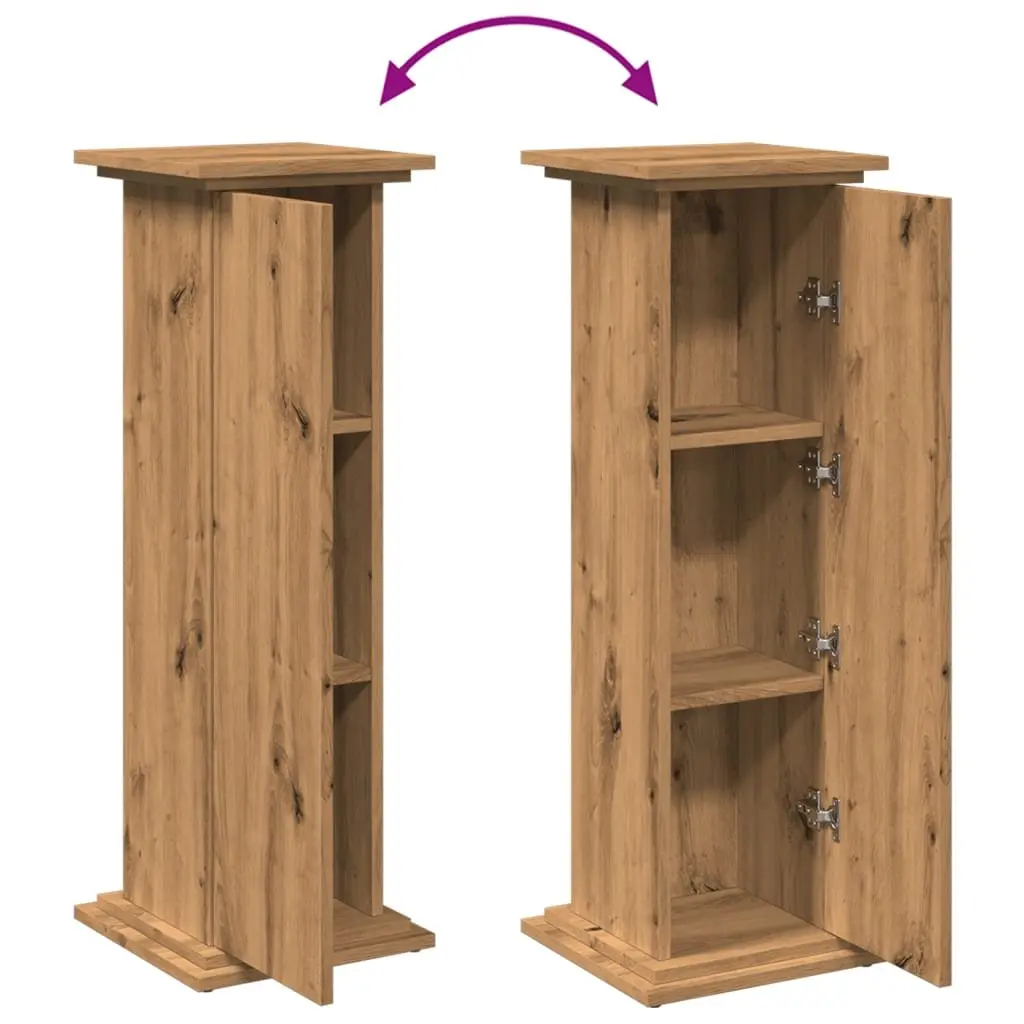 Display Stand with Storage Cabinet for Home Décor 31x30x90cm