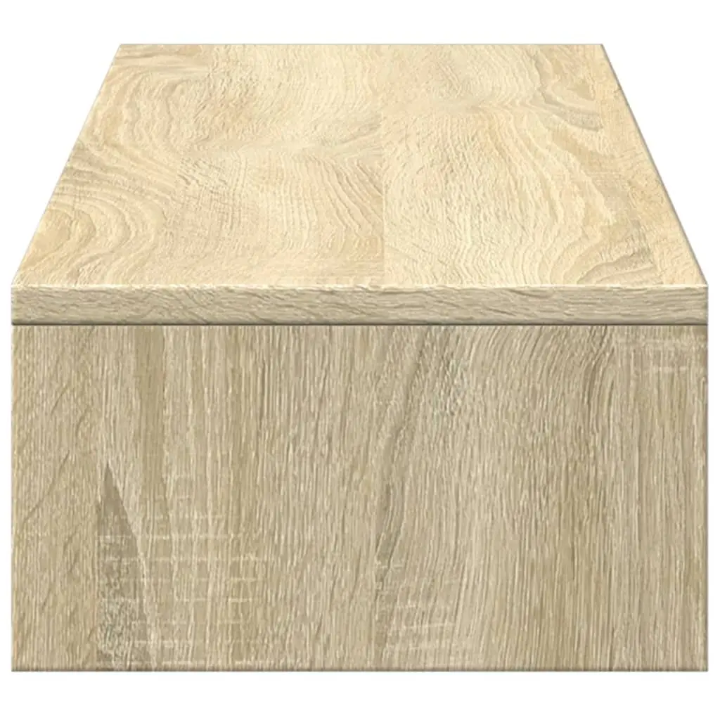 Brown Engineered Wood Monitor Stand