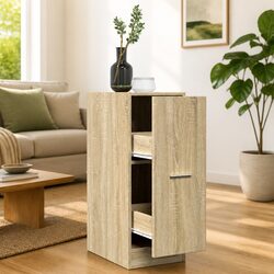 Specifications of the Sonoma Oak Apothecary Cabinet