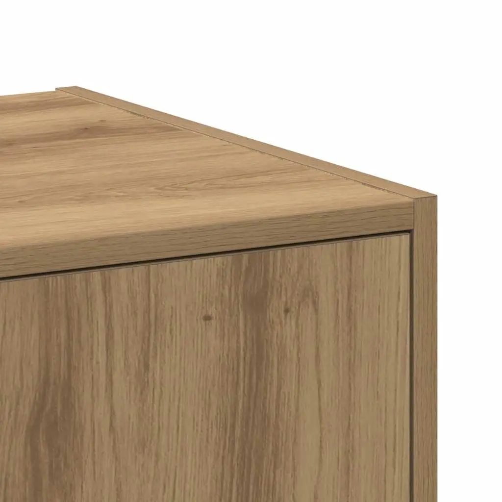 Apothecary Storage Cabinet for Home or Office Brown Engineered Wood 30 x 41 x 77.5 cm