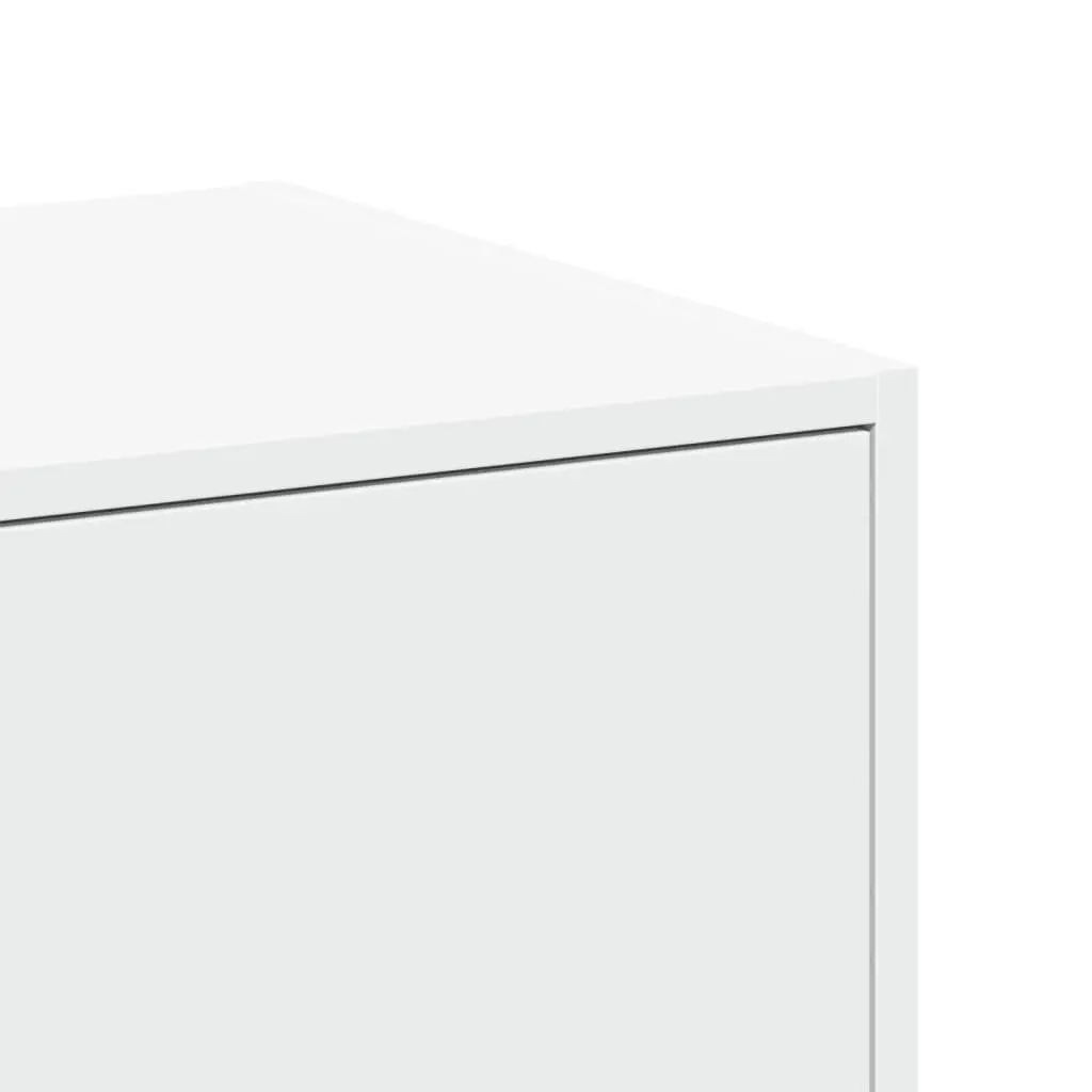 Apothecary Cabinet White Storage Furniture 30x41x144.5 cm