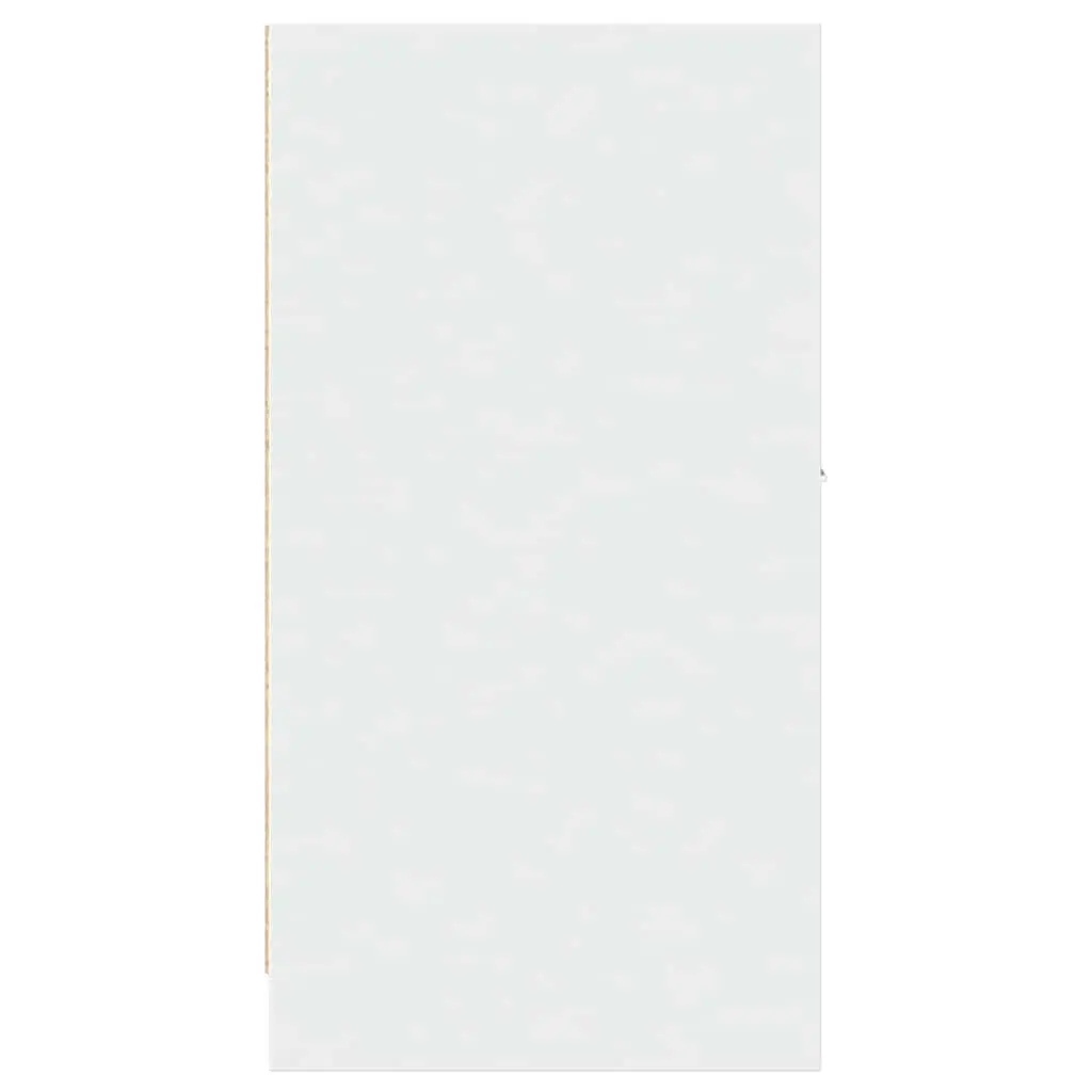 Apothecary Cabinet White Storage Chest Engineered Wood Bedroom 40 x 41 x 77.5 cm