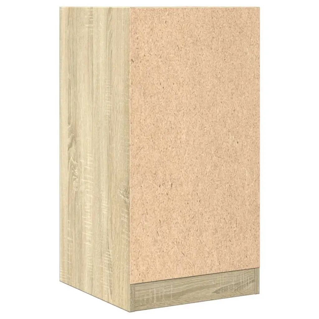 Storage Cabinet for Home Office 40x41x77.5cm Engineered Wood Brown