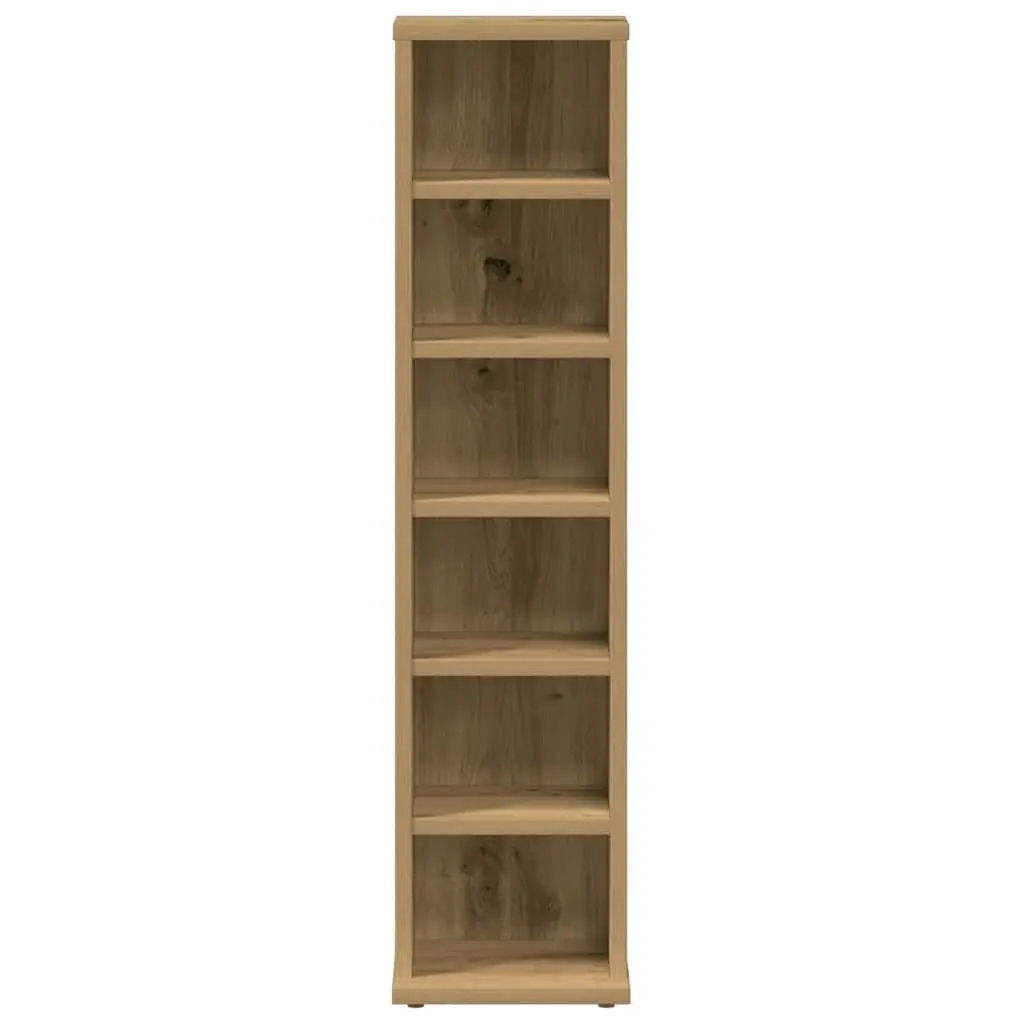 Artisan Oak CD DVD Storage Cabinet