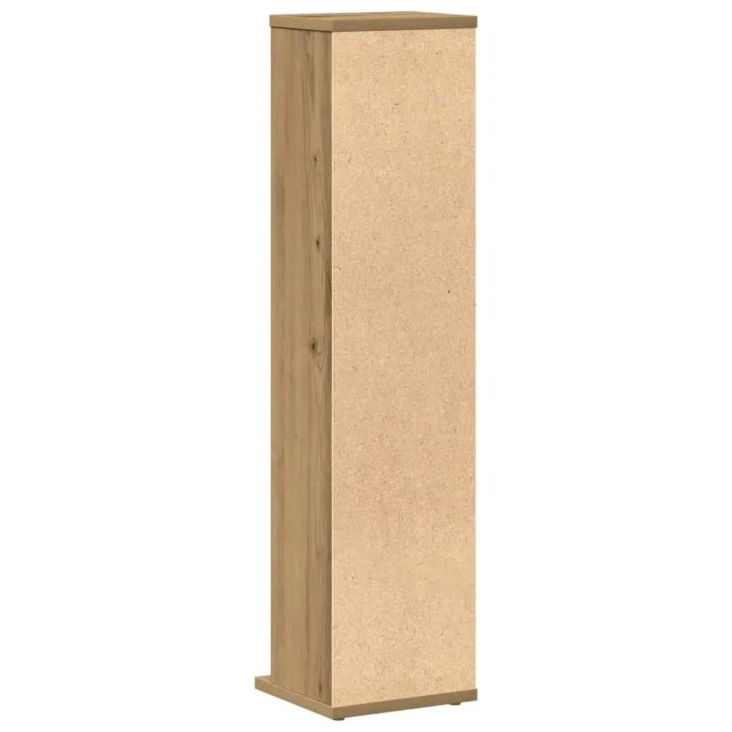 Artisan Oak CD DVD Storage Cabinet