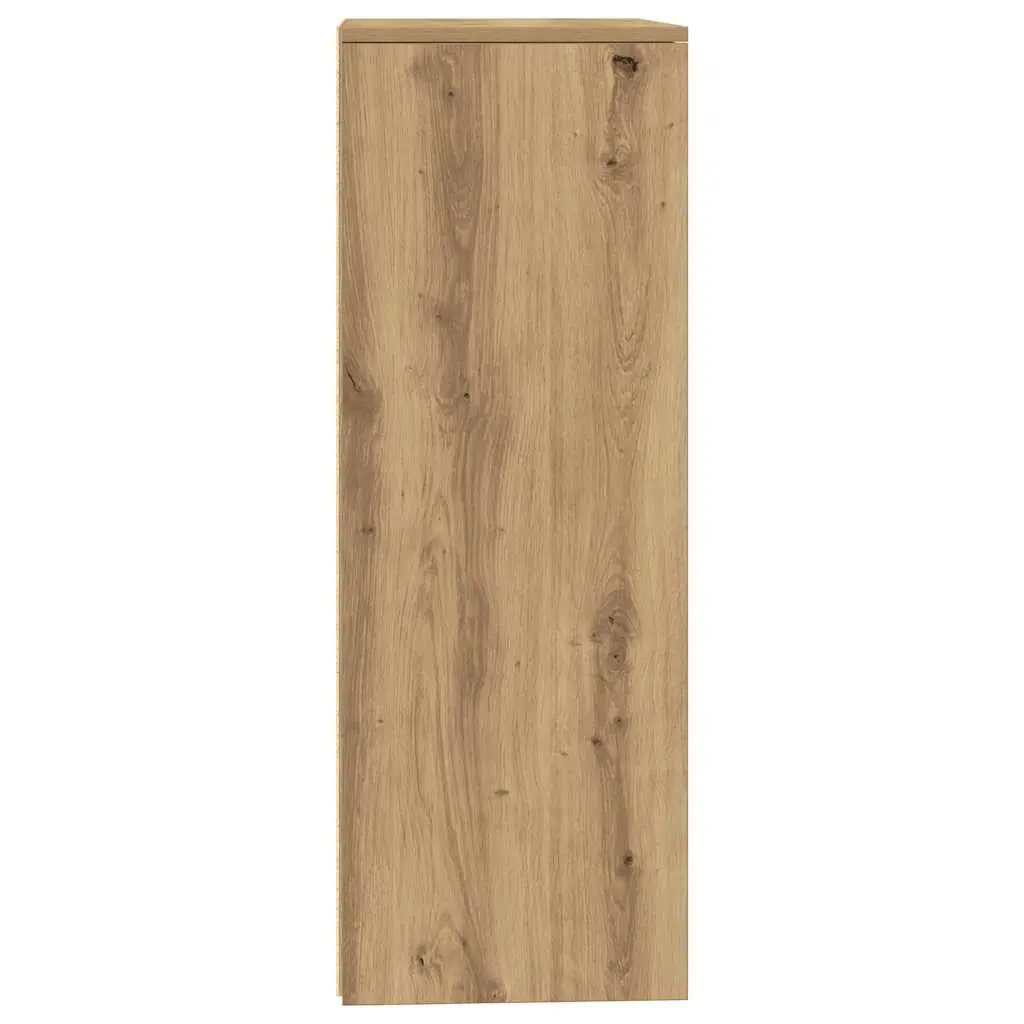 Brown 6-Drawer Sideboard Storage Cabinet