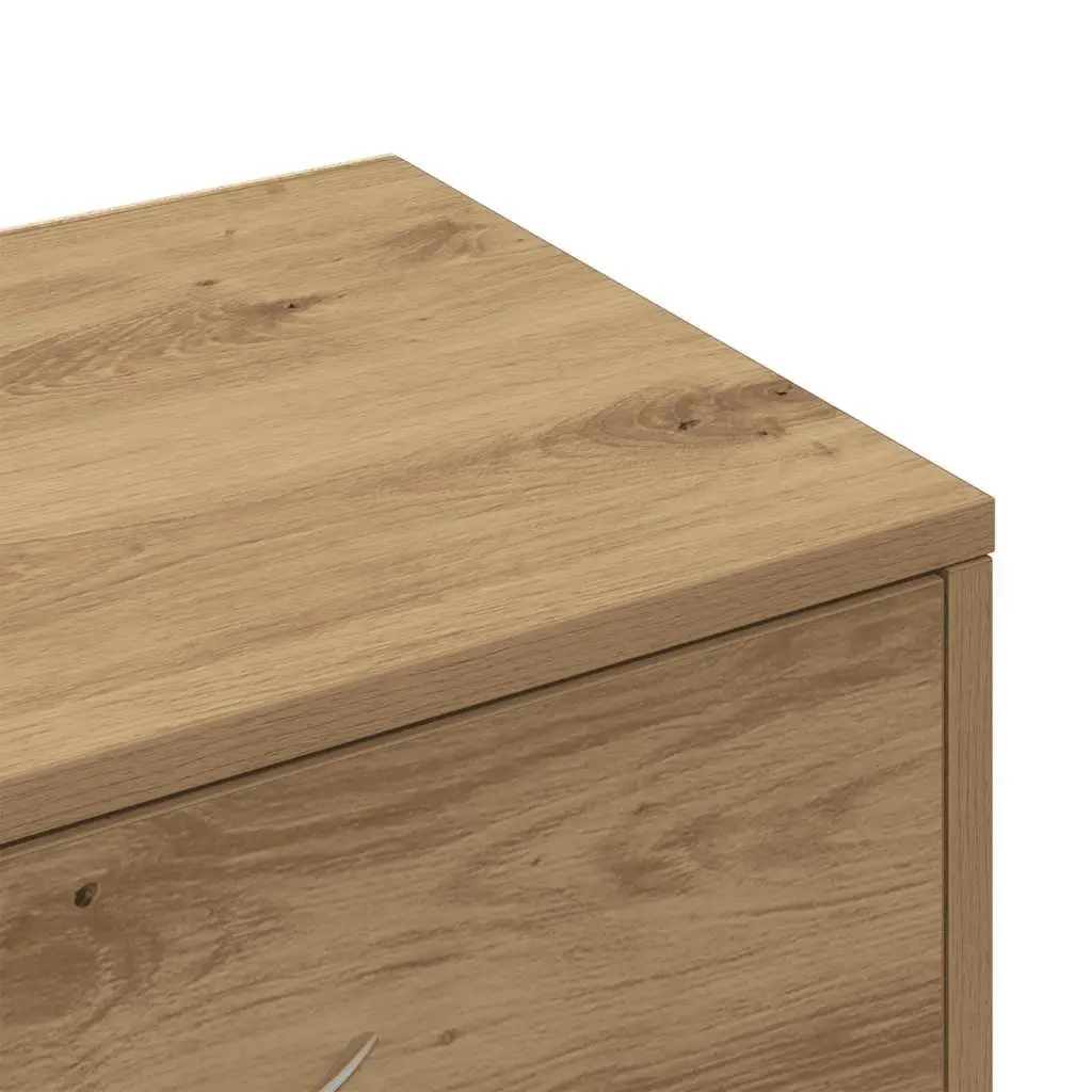 Brown 6-Drawer Sideboard Storage Cabinet