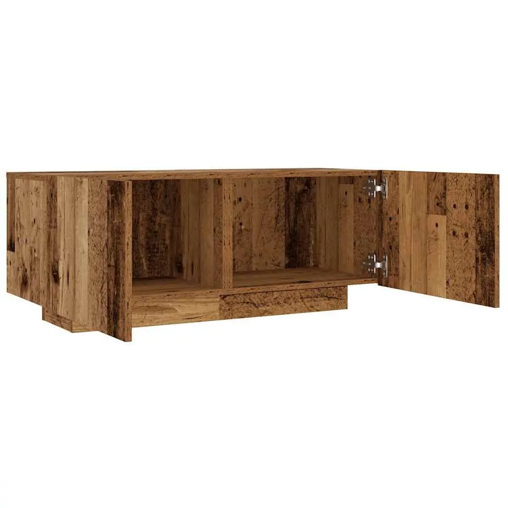 TV Cabinet Old Wood Style TV Stand Media Unit Entertainment Cabinet 100x35x40cm