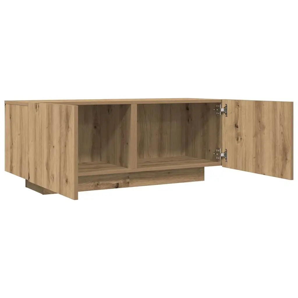 Brown Engineered Wood Media Unit 100x35x40 cm