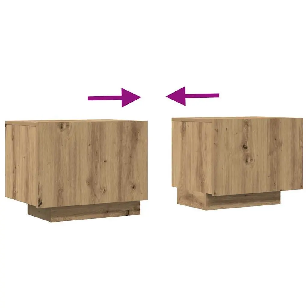 Brown Engineered Wood Media Unit 100x35x40 cm