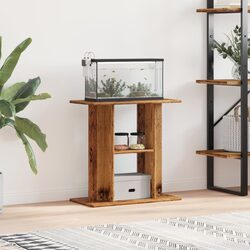 60x30x60 cm 3-Tier Aquarium Stand in Engineered Wood