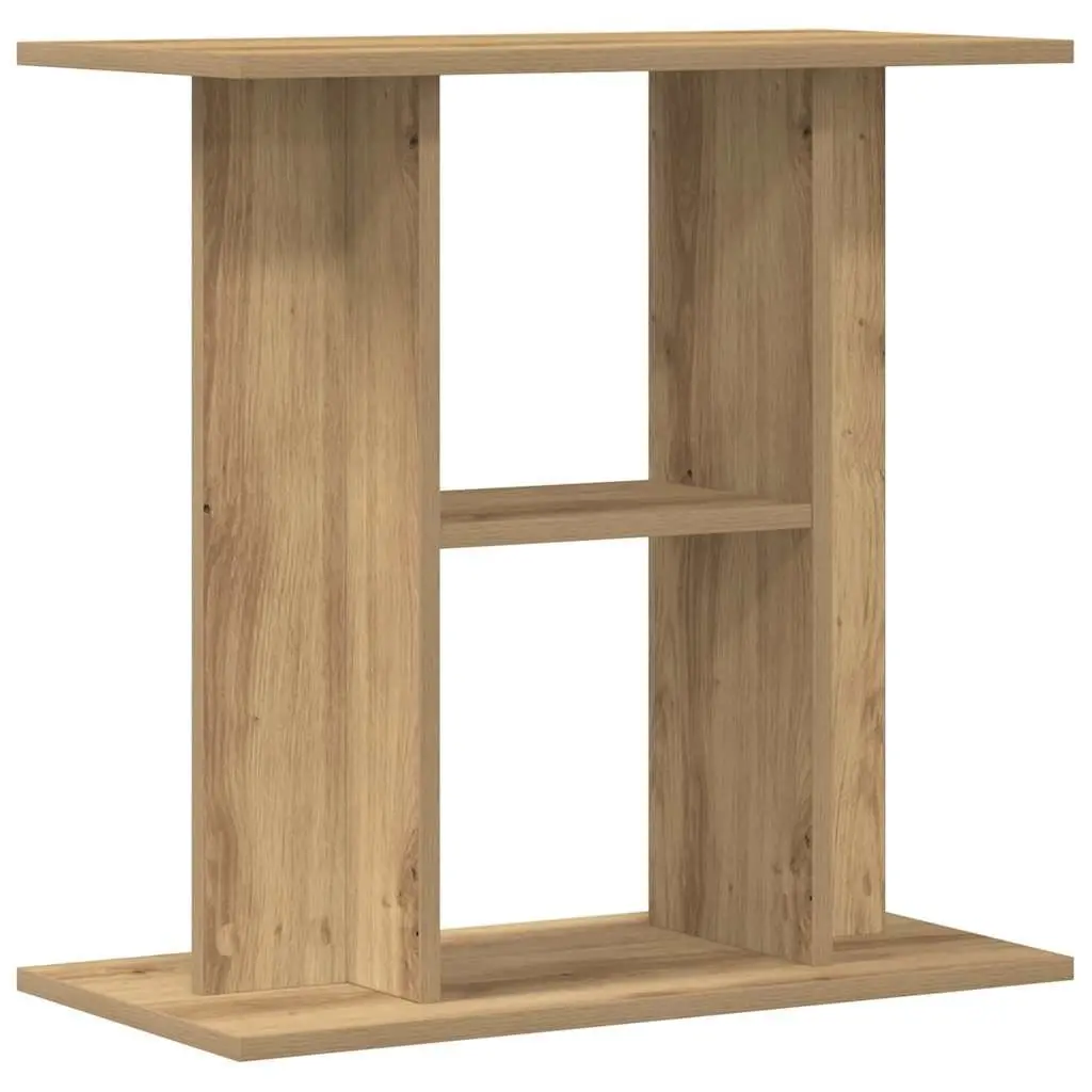 Aquarium Stand 60x30x60 cm Brown Engineered Wood Fish Tank 3 Tier Storage