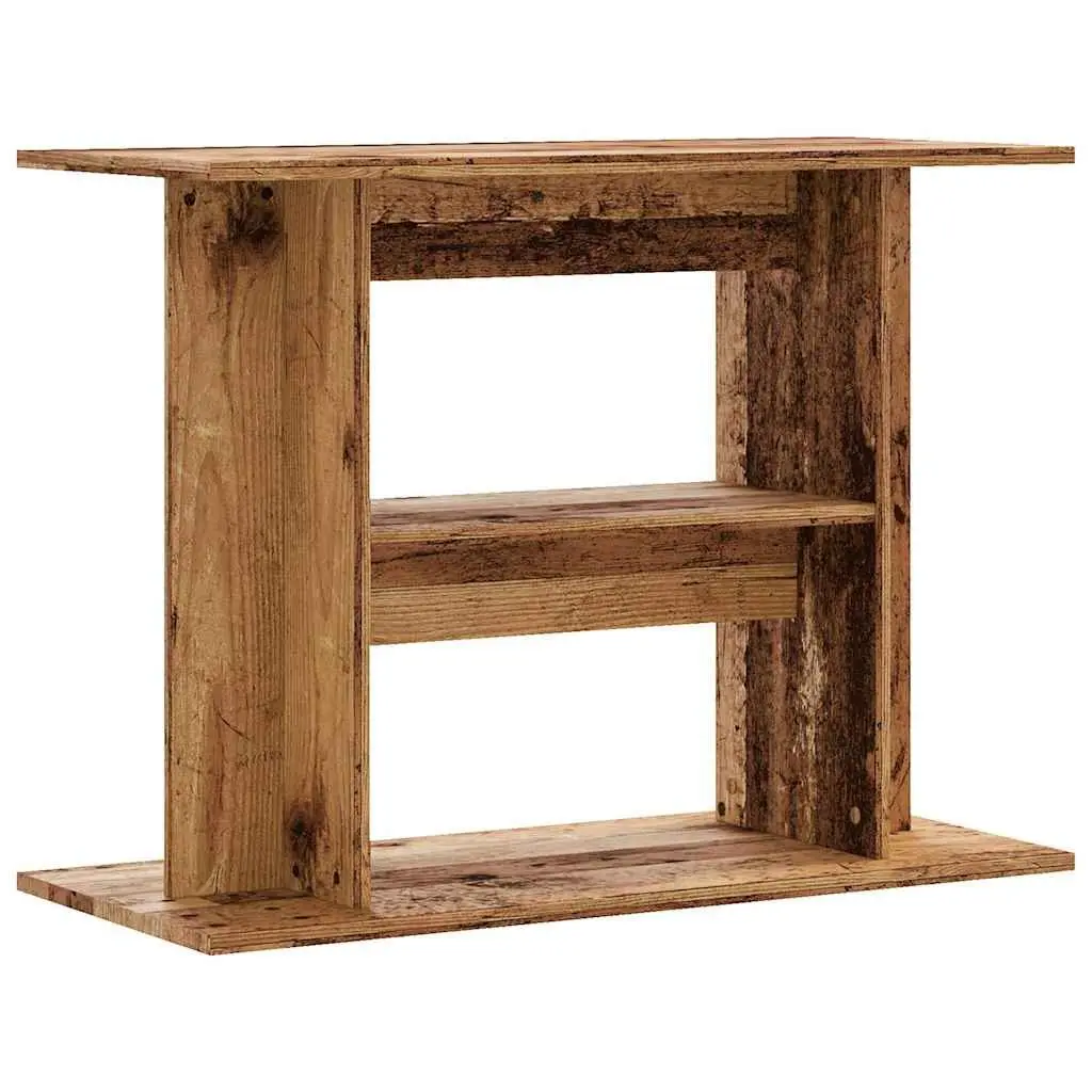 Aquarium Stand for Fish Tank 80x35x60cm 3 Tier Engineered Wood Storage Shelf