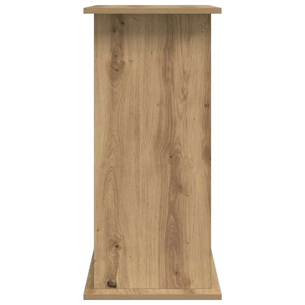 Aquarium Stand 3-Tier Storage for Fish Tank Cabinet Brown Engineered Wood Display
