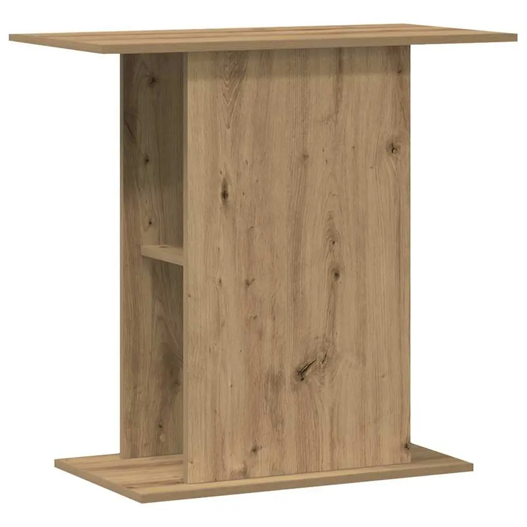 Aquarium Stand for Fish Tank 36x75x72.5 cm Brown Engineered Wood with Storage Shelves