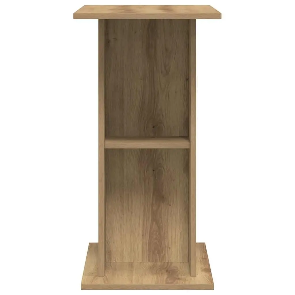 Aquarium Stand for Fish Tank 36x75x72.5 cm Brown Engineered Wood with Storage Shelves