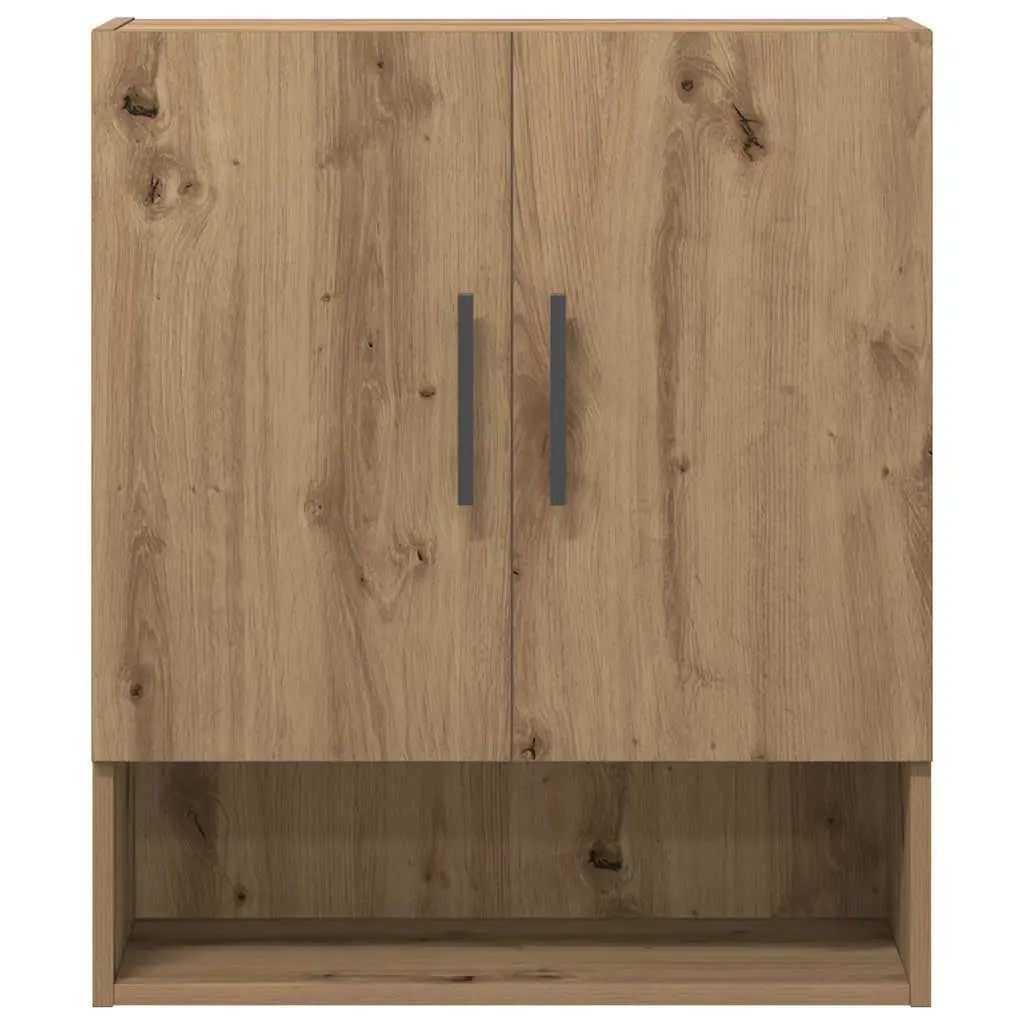 Floating Cabinet Wall Mounted Engineered Wood Brown 60x31x70 cm Space Saving Storage