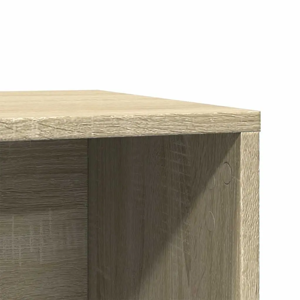 Cat Litter Box Enclosure Furniture Engineered Wood Cabinet Side Table Storage