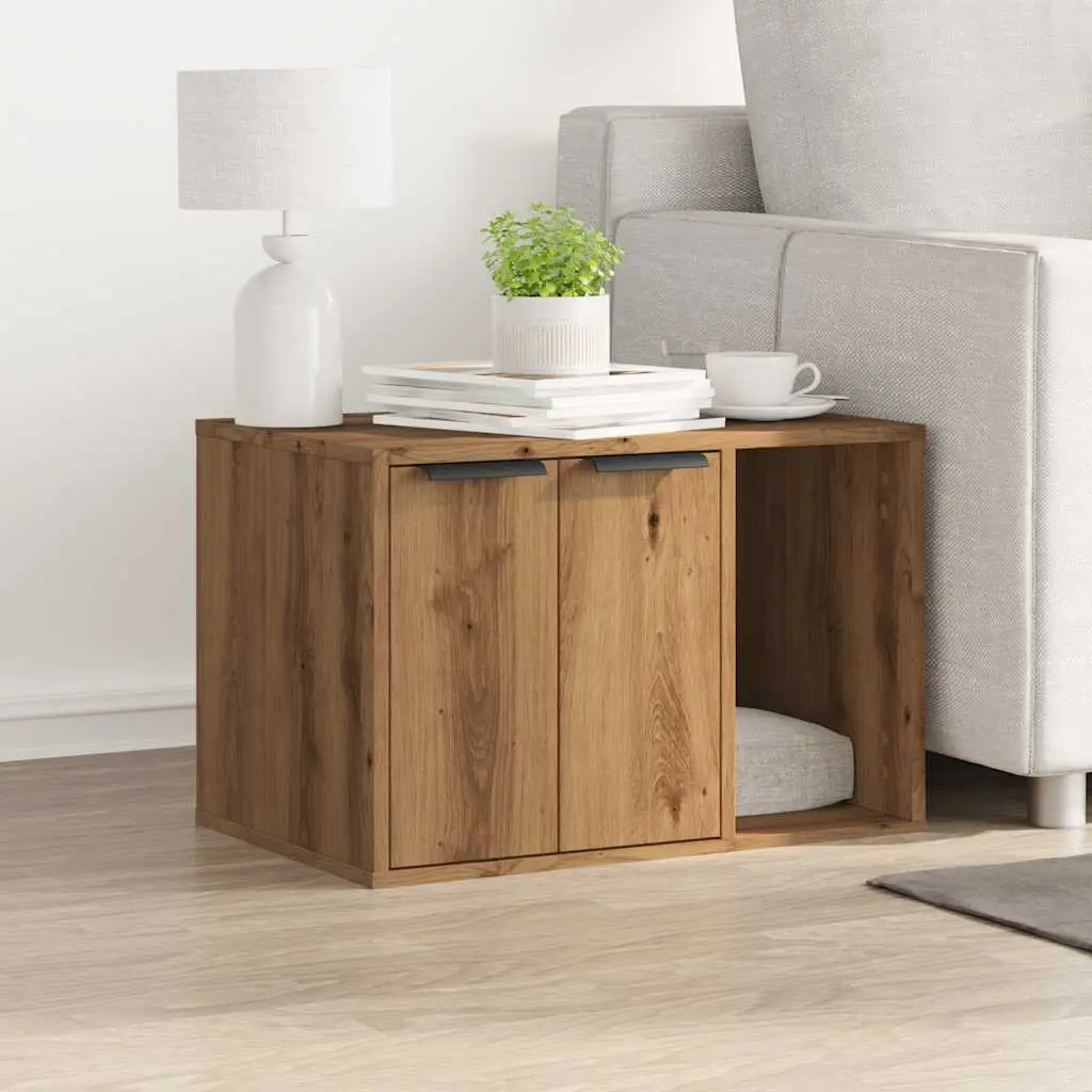 Cat Litter Box Enclosure in Brown