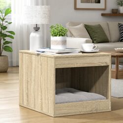 Cat Litter Box Enclosure - Dimensions 47 x 59 x 42 cm, Brown