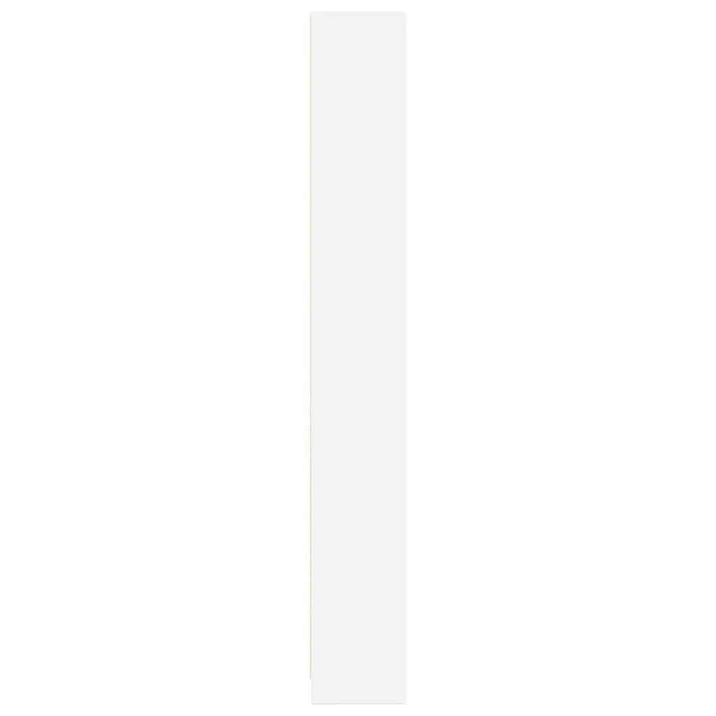 White Bookcase 40x24x176 cm
