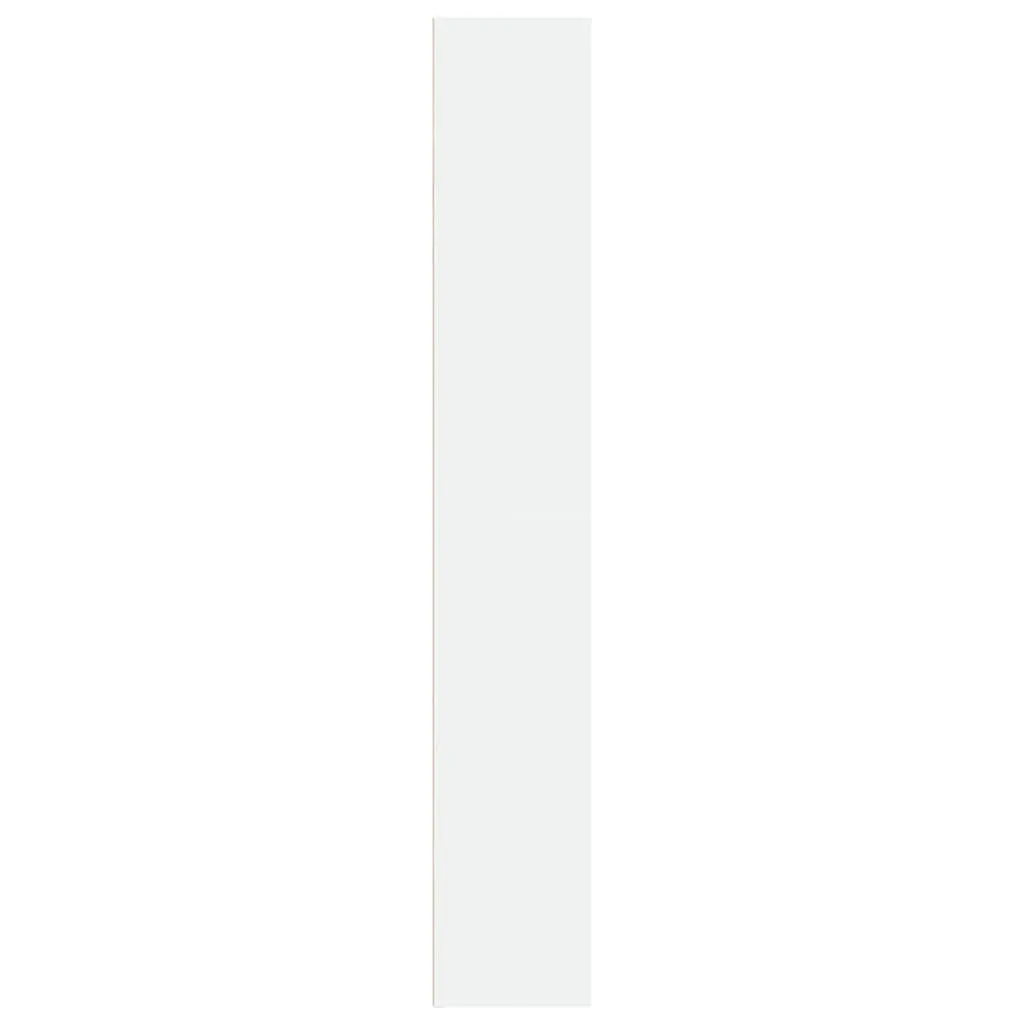 Bookcase White 40x30x189 cm Open Shelves Storage Cabinet Living Room Bedroom