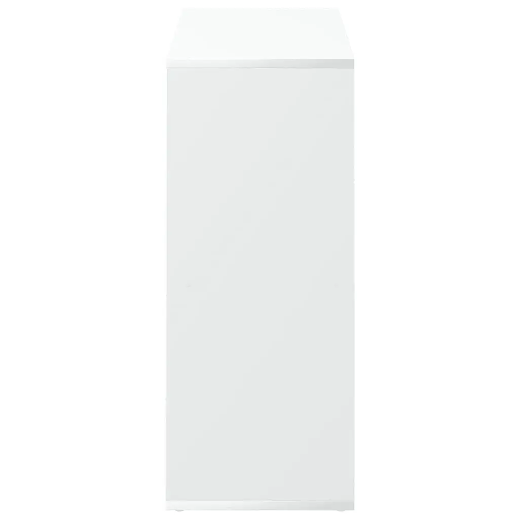 Room Divider Bookcase White 69.5x29x69.5 cm Cube Storage Shelving Unit Bookshelf