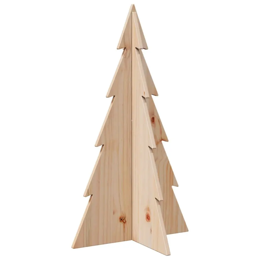 80cm Wooden Pine Christmas Tree