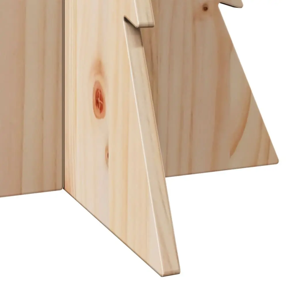 80cm Wooden Pine Christmas Tree