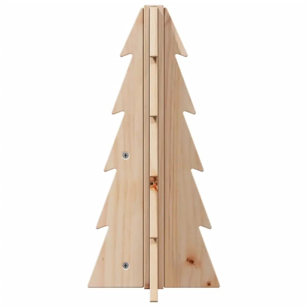Wooden Christmas Tree Decoration Home 49cm Natural Pine