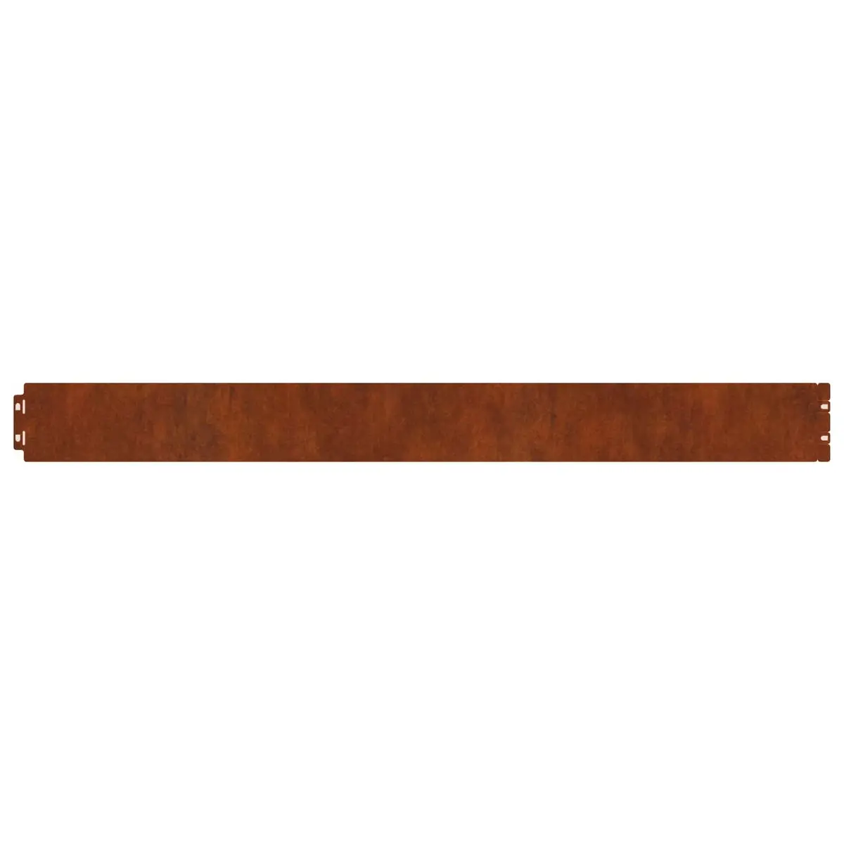 Garden Lawn Edging Border 30 pcs Steel Rusty Weathering 20x103cm Flexible
