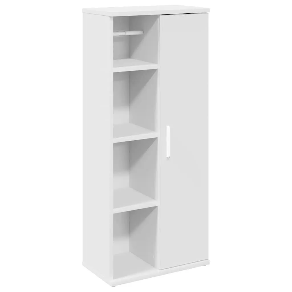 Bathroom Cabinet White Storage Cupboard Vanity Unit 39x22x90cm