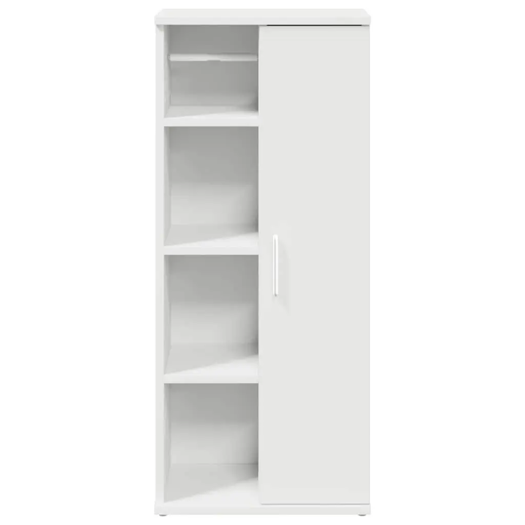 Bathroom Cabinet White Storage Cupboard Vanity Unit 39x22x90cm