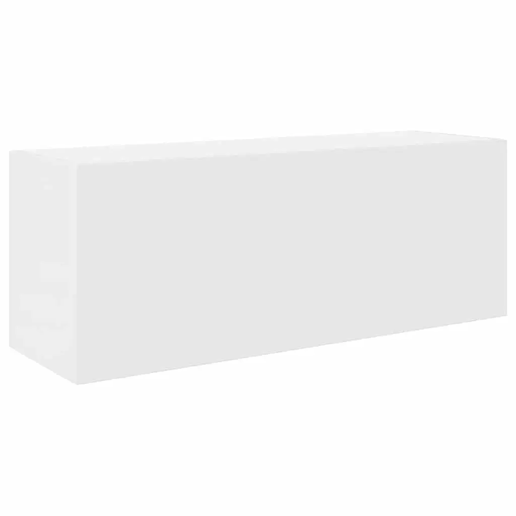 Bathroom Cabinet Storage Unit Engineered Wood White 80x25x30cm