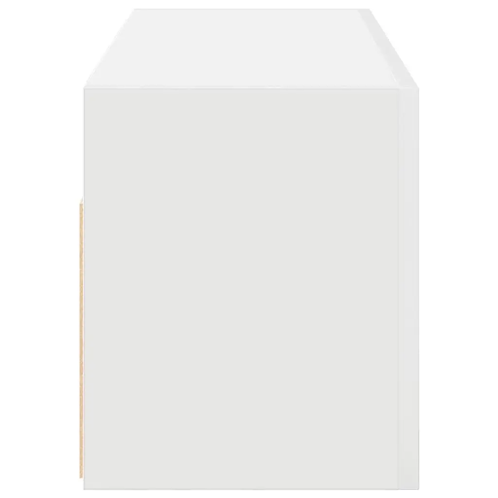 Bathroom Cabinet Storage Unit Engineered Wood White 80x25x30cm