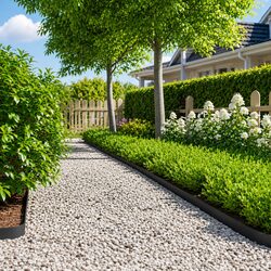 Lawn Edging Strips - 10 pcs, Black Steel, 10 x 103 cm