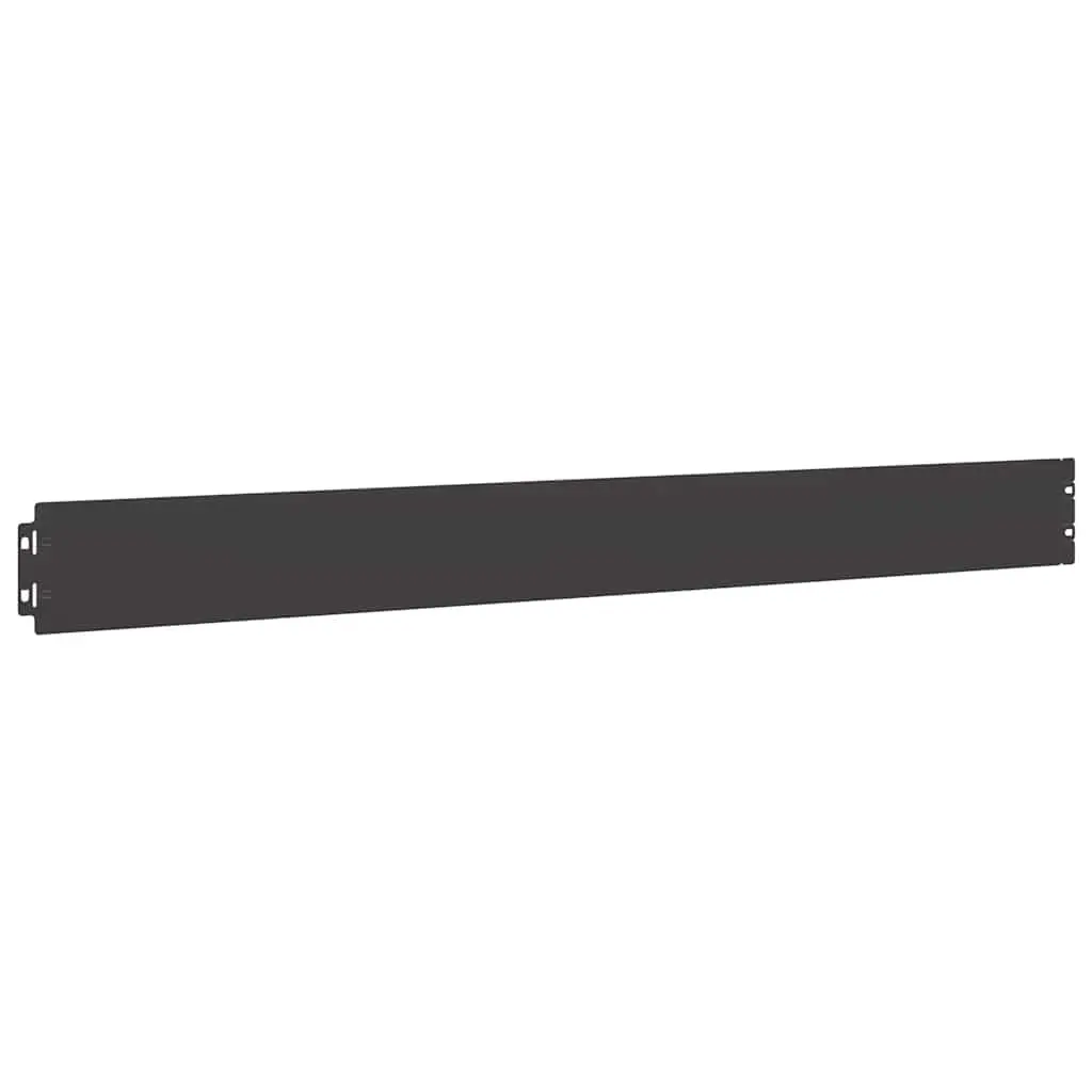 Garden Border Edging Lawn Edging Strips Flexible Black Steel 10 Piece
